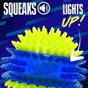 2.7" Light-Up Squeaky Dog Ball with Dental Spikes â€“ LED Toy for Medium Dogs, Soft TPR Material