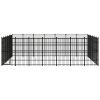 Outdoor Dog Kennel Steel 416.7 ft²