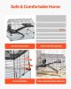 VEVOR Hamster Cage, 360Â° Viewing Transparent Hamster Habitats, Small Animal Cage, 29.5 x 17.3 x 24 in, Ventilated Pet Mouse Cages with Water Bottle