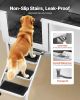 VEVOR Stainless Steel Dog Washing Station, 62 inch Pet Grooming Tub w/ Stairs, PE Water Filter Board