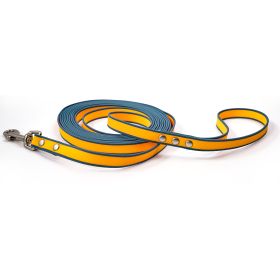 New Style PVC Coated Two-color Waterproof Training Rope (Option: Yellowblue-3M)