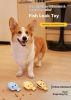 Fish-Shaped Dog Treat Dispenser Toy â€“ Food-Grade Silicone Slow Feeder for Boredom Relief