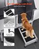 VEVOR Stainless Steel Dog Washing Station, 50 inch Pet Grooming Tub w/ Ramp, PE Water Filter Board