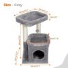 Indoor Small Natural Sisal Plush Cat Tower